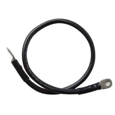4-Gauge Black Battery Cable, 48"